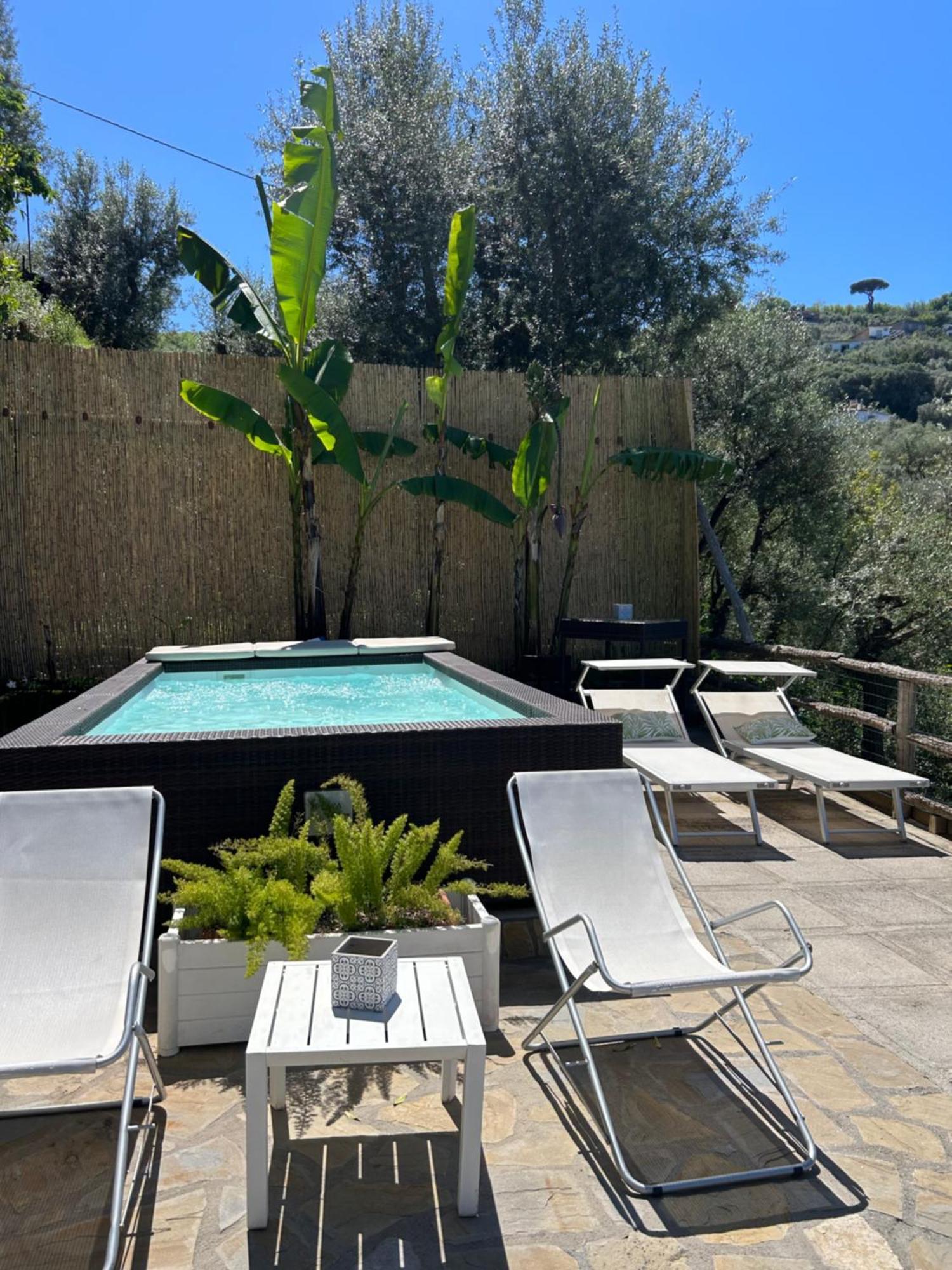 Villa Carolina Sorrento Private Heated Pool And Sea View Exterior photo